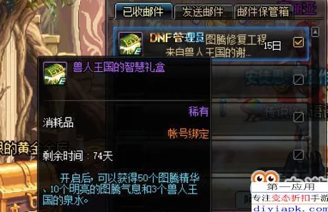 DNF图腾幻化选择：探索哪个外观造型更加炫酷迷人